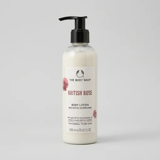 The Body Shop British Rose Body Lotion