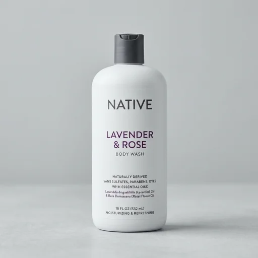 Native Lavender Rose Body Wash
