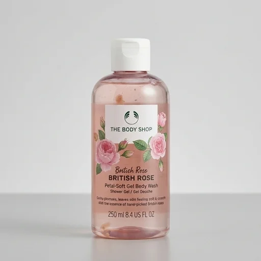 The Body Shop British Rose Water Body Wash