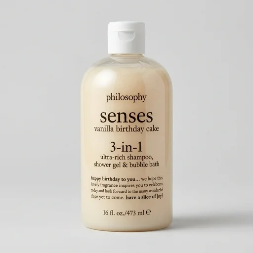 Philosophy Senses Vanilla Birthday Cake 3-in-1 Shower Gel