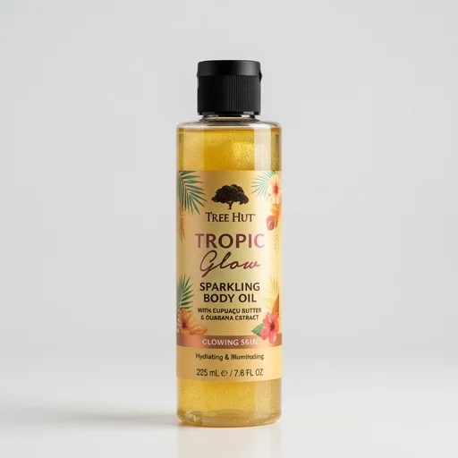 Tree Hut Tropic Glow Sparkling Body Oil