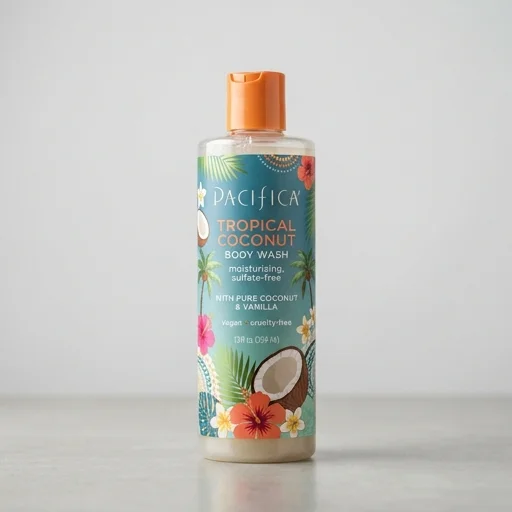 Pacifica Tropical Coconut Shower Gel